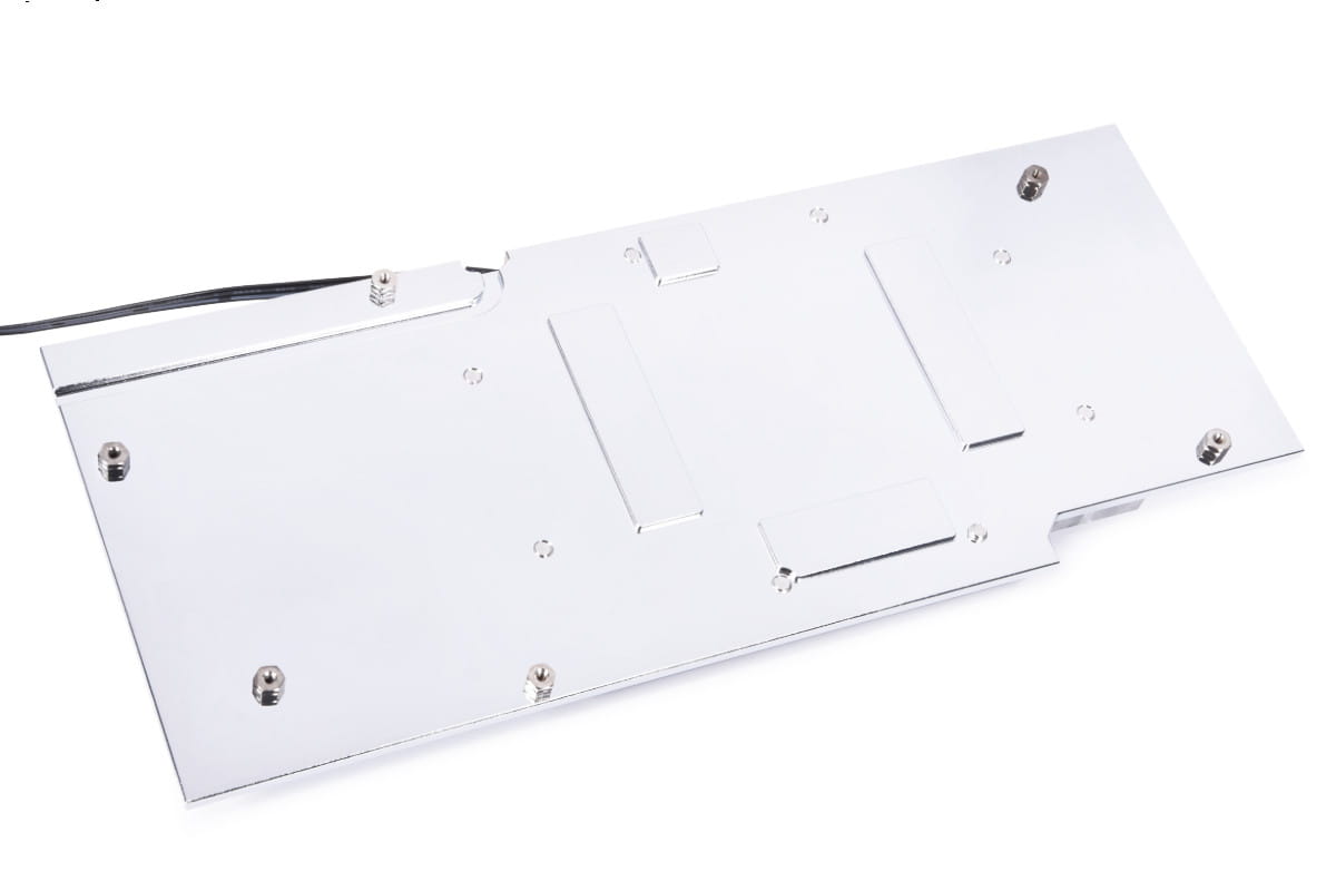 Alphacool Eisblock Aurora GPX-N RTX 4080 su Backplate Suprim – akrilas