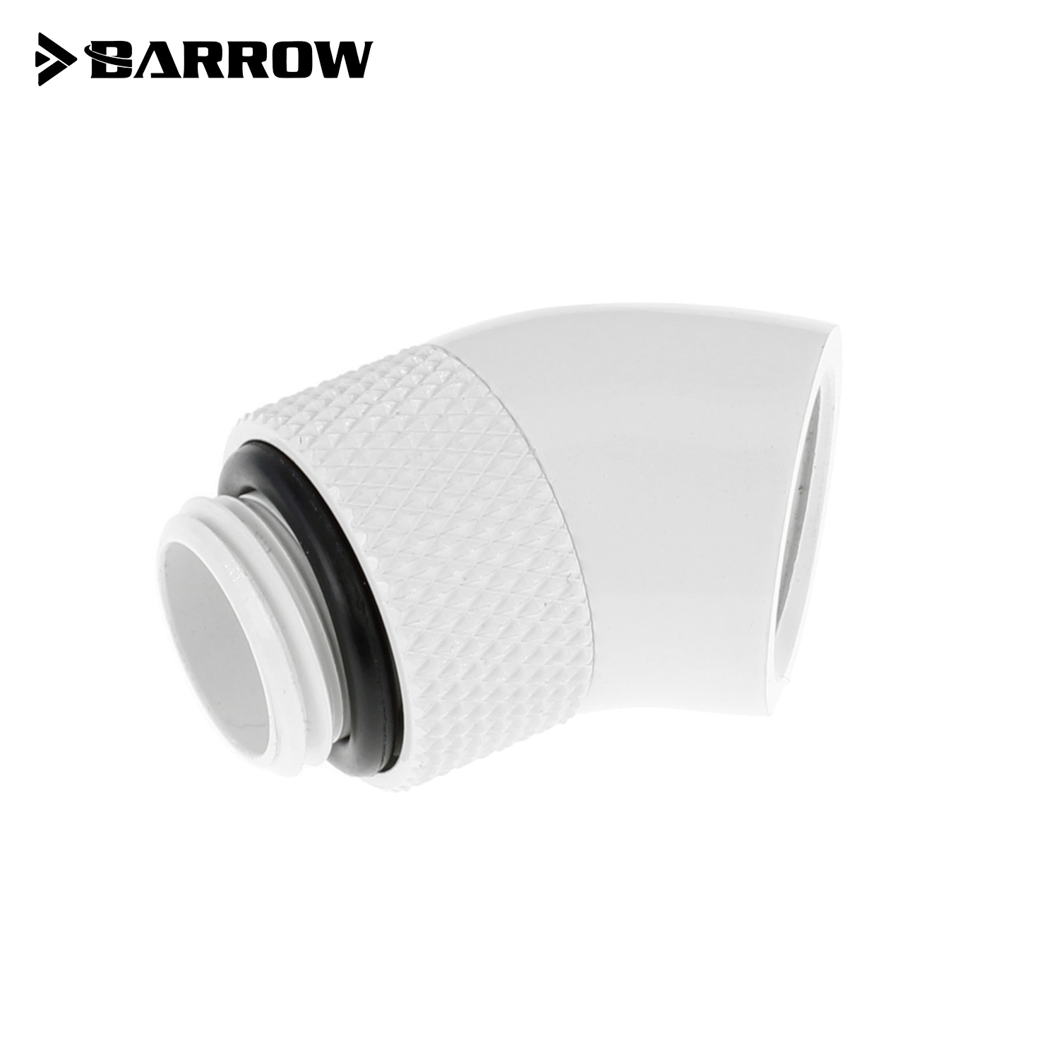 Raccordo Barrow G1/4 Maschio A 90° Femmina – Bianco, Qualità Top Per Water Cooling