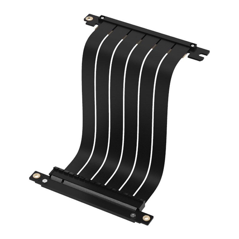 Ssupd Riser ribbon cable - PCIe 3.0, 180mm, black - Watercooling UK