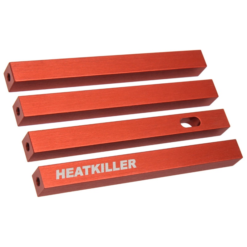 Watercool Heatkiller Tube - Strut Kit 100 mm, red - Watercooling UK