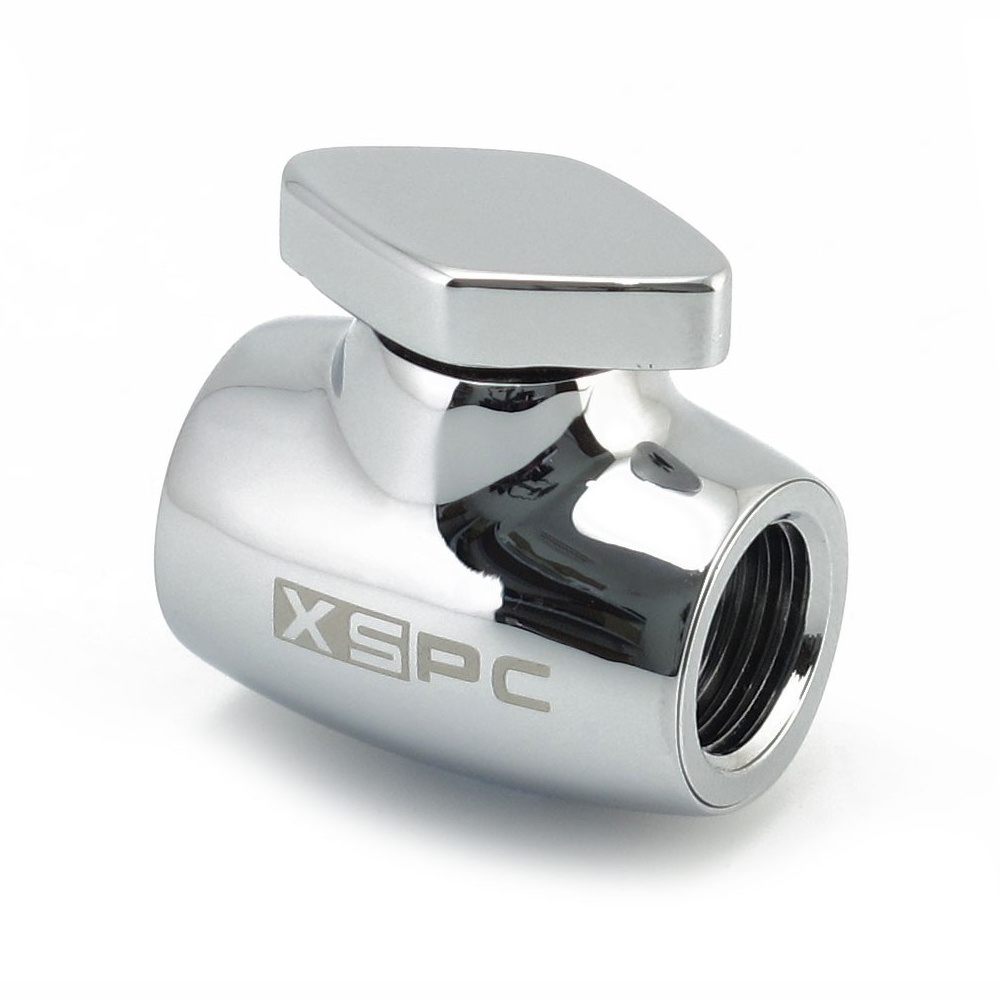 XSPC G1/4 Male to Male Rotary Fitting - Chrome