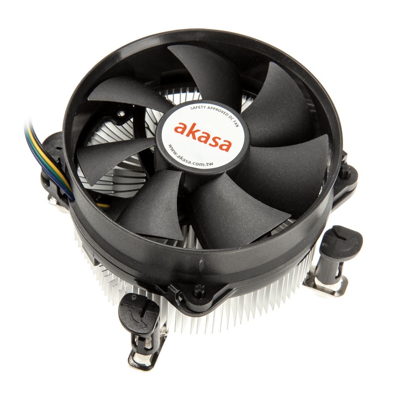 Akasa AK-CCE-7104EP CPU cooler with sliding bearing for 775 / 115X ...
