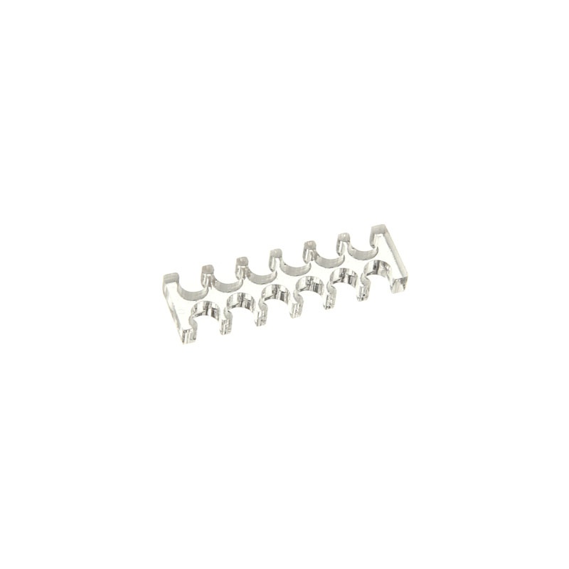 E22 12-slot cable comb 3mm small - clear - Watercooling UK