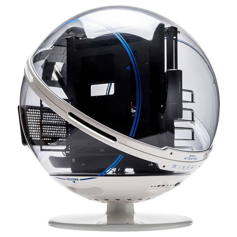 IN WIN Winbot design case - white-blue - Watercooling UK