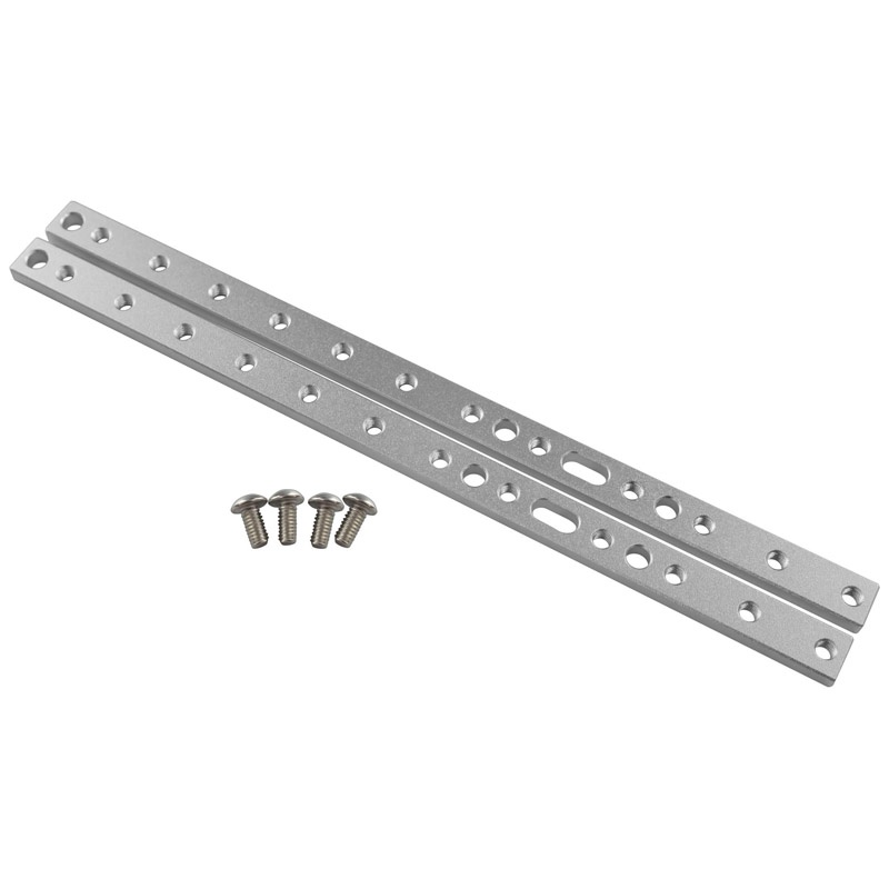 Singularity Computers universal mounting rails - silver - Watercooling UK