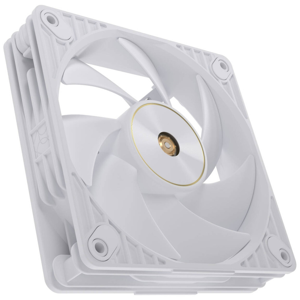 ASUS ProArt PF120 PWM Case Fan, 120 mm, 3,000 RPM, Daisy-Chain - White